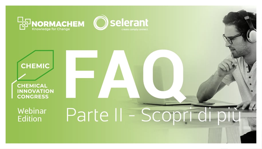 FAQ ChemiC: Europa e Allegato VIII - Domande frequenti dal Webinar - Parte II