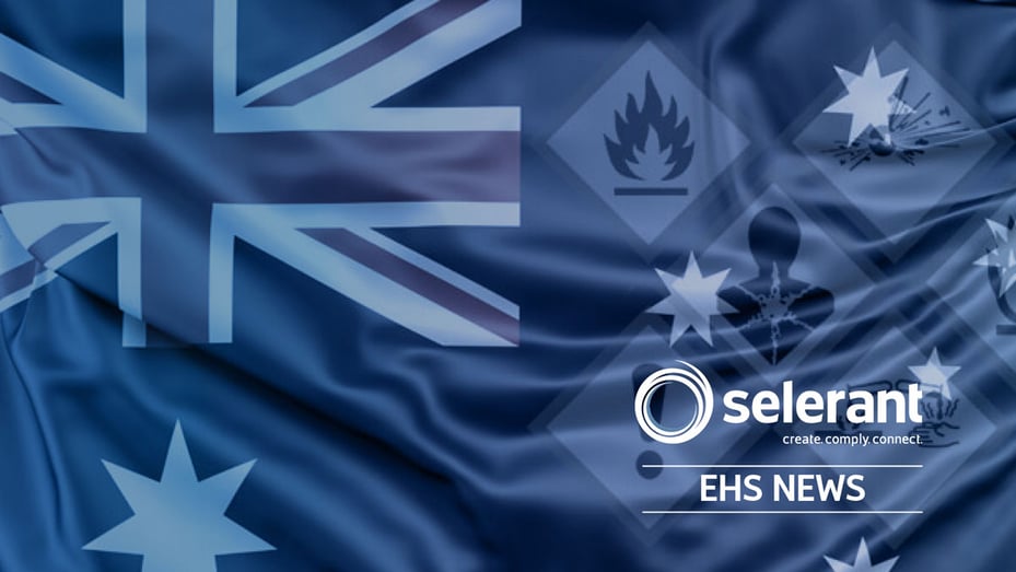 L’Australia adotta il GHS 7, iniziato il periodo di transizione