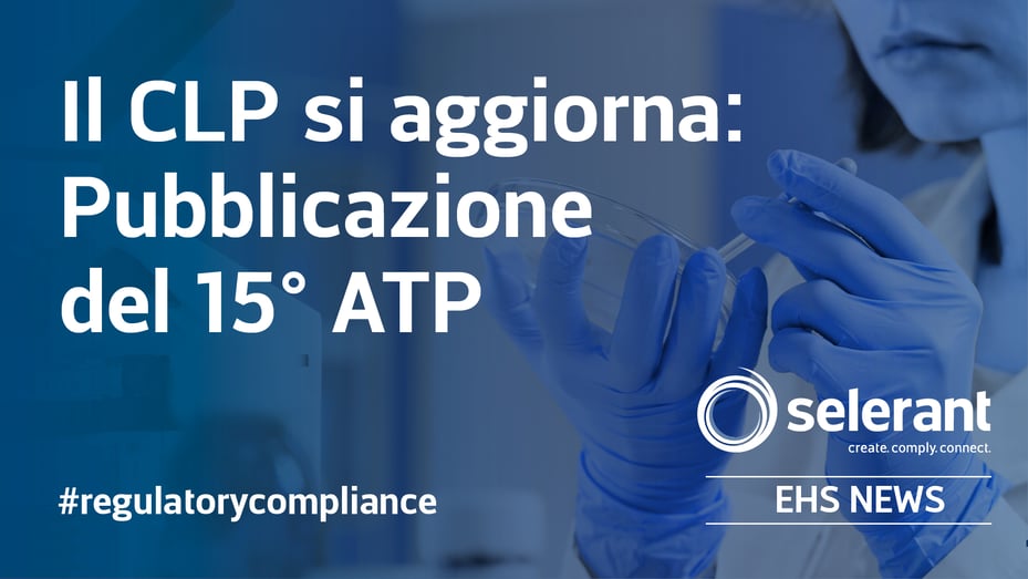 Il CLP si aggiorna: Pubblicazione del 15° ATP
