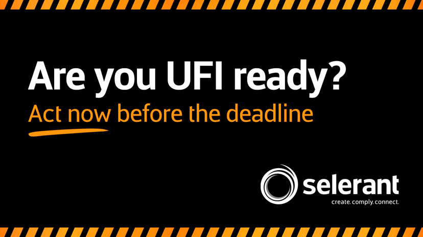 Are you UFI ready? Act now before the deadline.